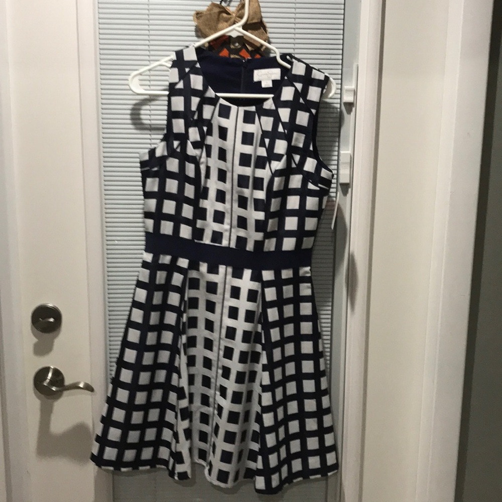 Blue/white Jessica Simpson dress. New